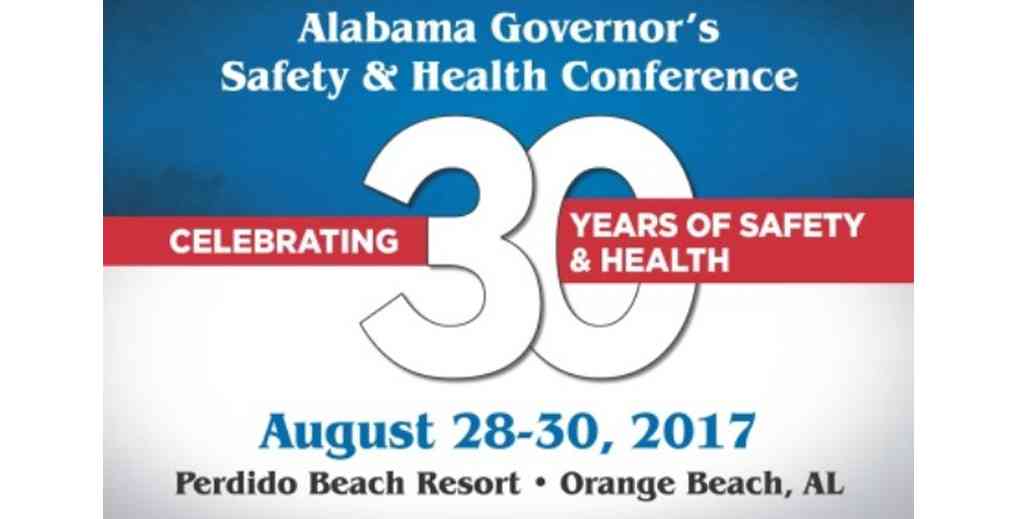 Training Opportunity Alabama Governor's Safety and Health Conference