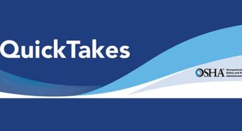 OSHA QuickTakes for February 16: Volume 20, Issue 4